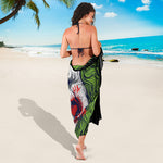 Lion Joker Print Beach Sarong Wrap