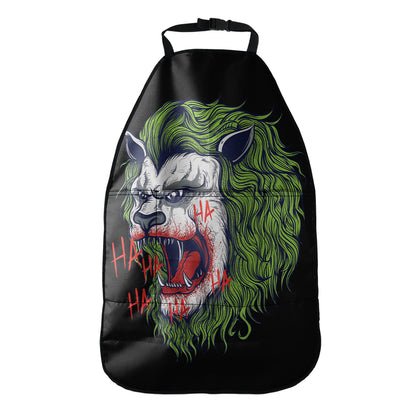 Lion Joker Print Car Seat Organizers