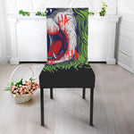 Lion Joker Print Dining Chair Slipcover