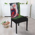 Lion Joker Print Dining Chair Slipcover