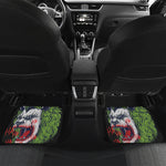Lion Joker Print Front and Back Car Floor Mats