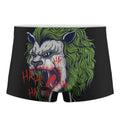 Lion Joker Print Men's Boxer Briefs