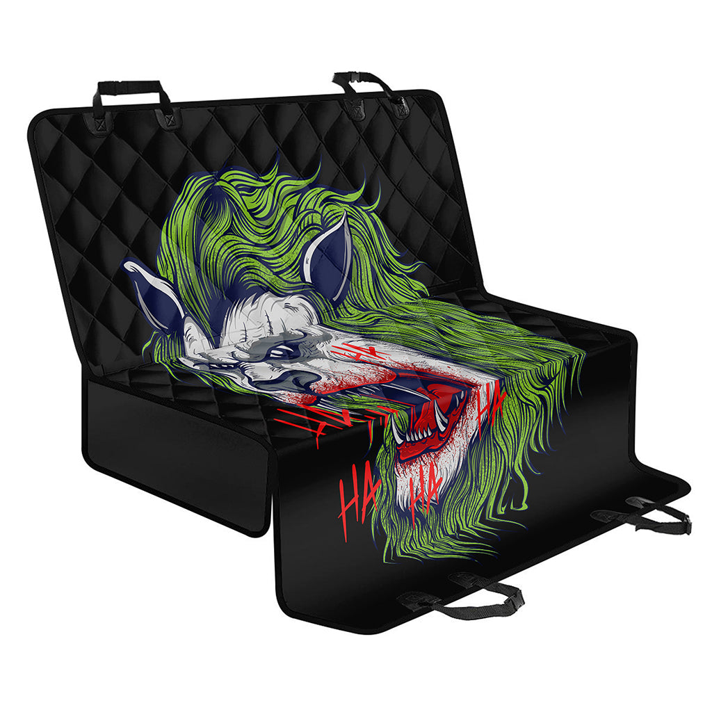 Lion Joker Print Pet Car Back Seat Cover