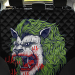 Lion Joker Print Pet Car Back Seat Cover