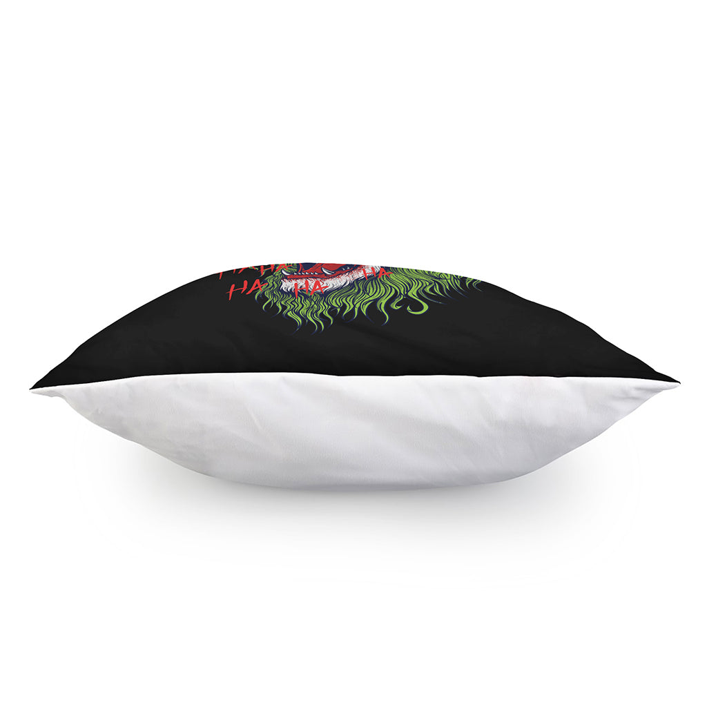Lion Joker Print Pillow Cover