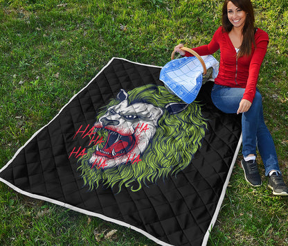 Lion Joker Print Quilt