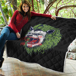 Lion Joker Print Quilt