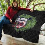 Lion Joker Print Quilt