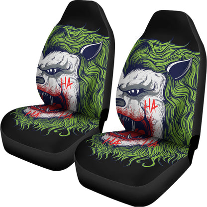 Lion Joker Print Universal Fit Car Seat Covers