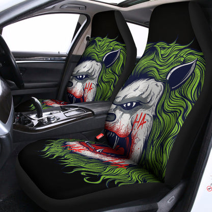 Lion Joker Print Universal Fit Car Seat Covers