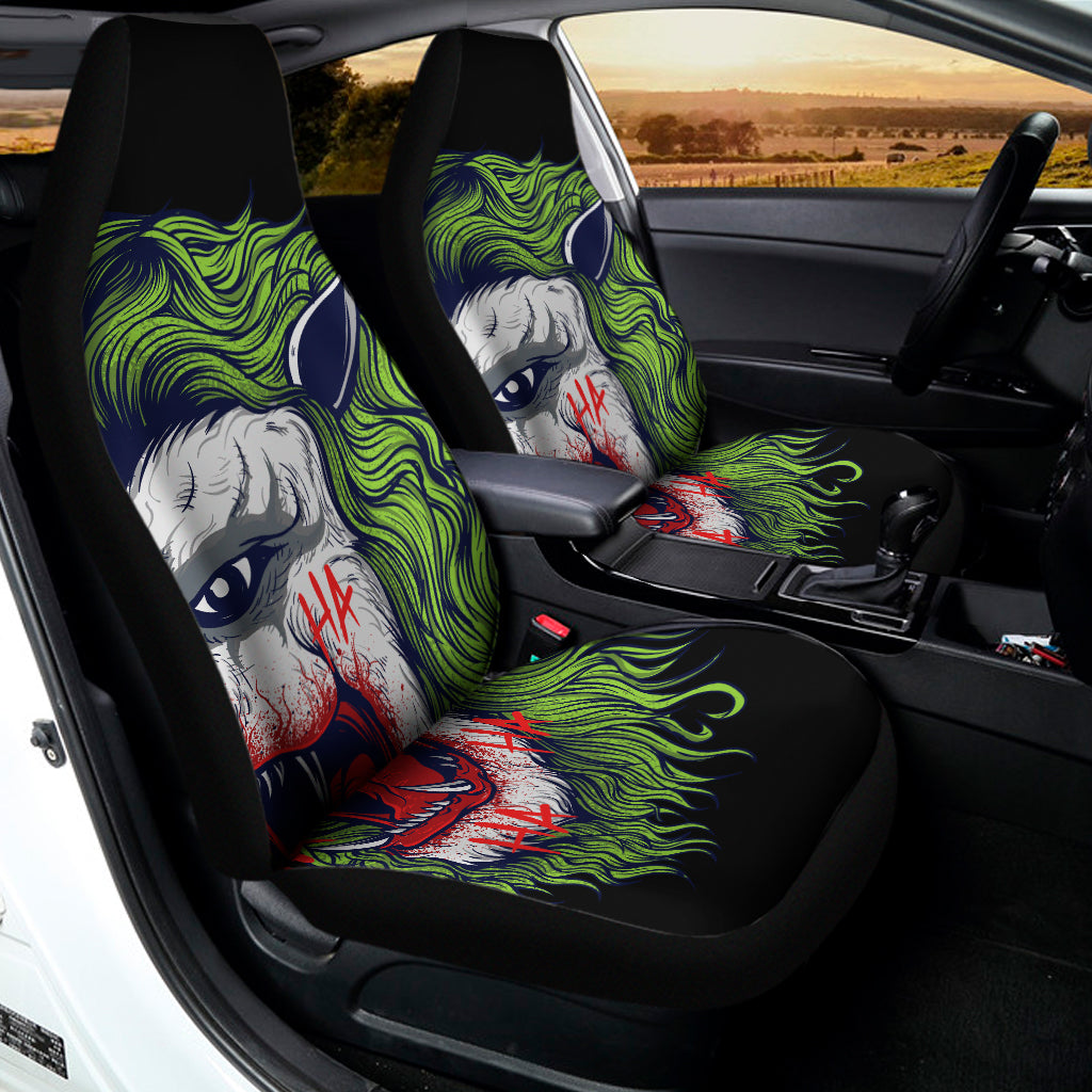 Lion Joker Print Universal Fit Car Seat Covers