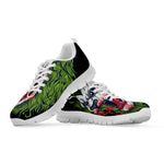 Lion Joker Print White Sneakers