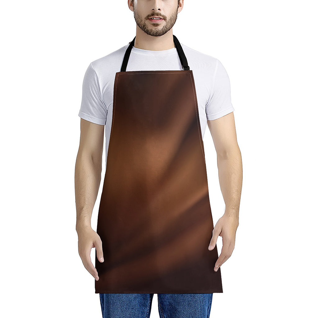 Liquid Chocolate Print Apron