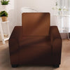 Liquid Chocolate Print Armchair Slipcover