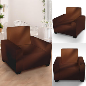 Liquid Chocolate Print Armchair Slipcover