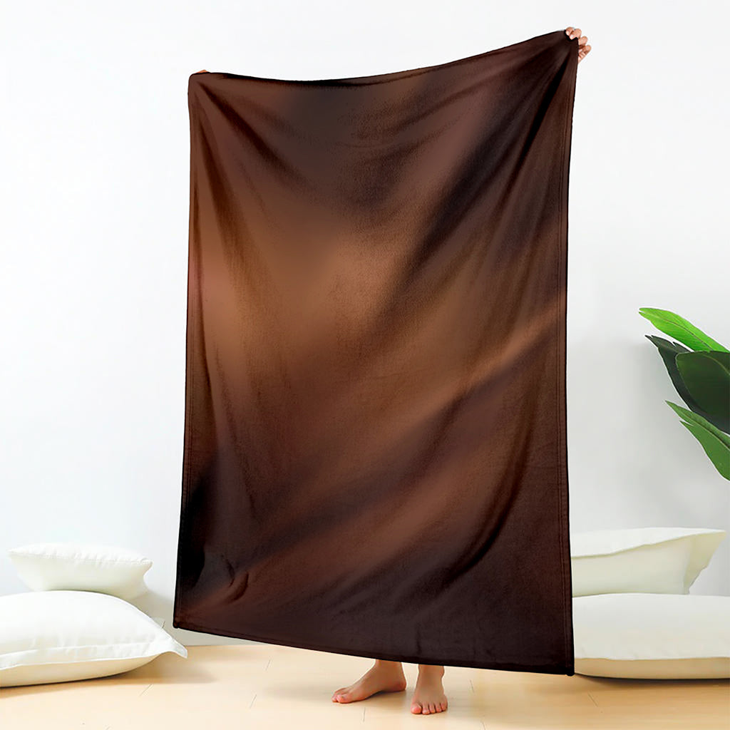 Liquid Chocolate Print Blanket