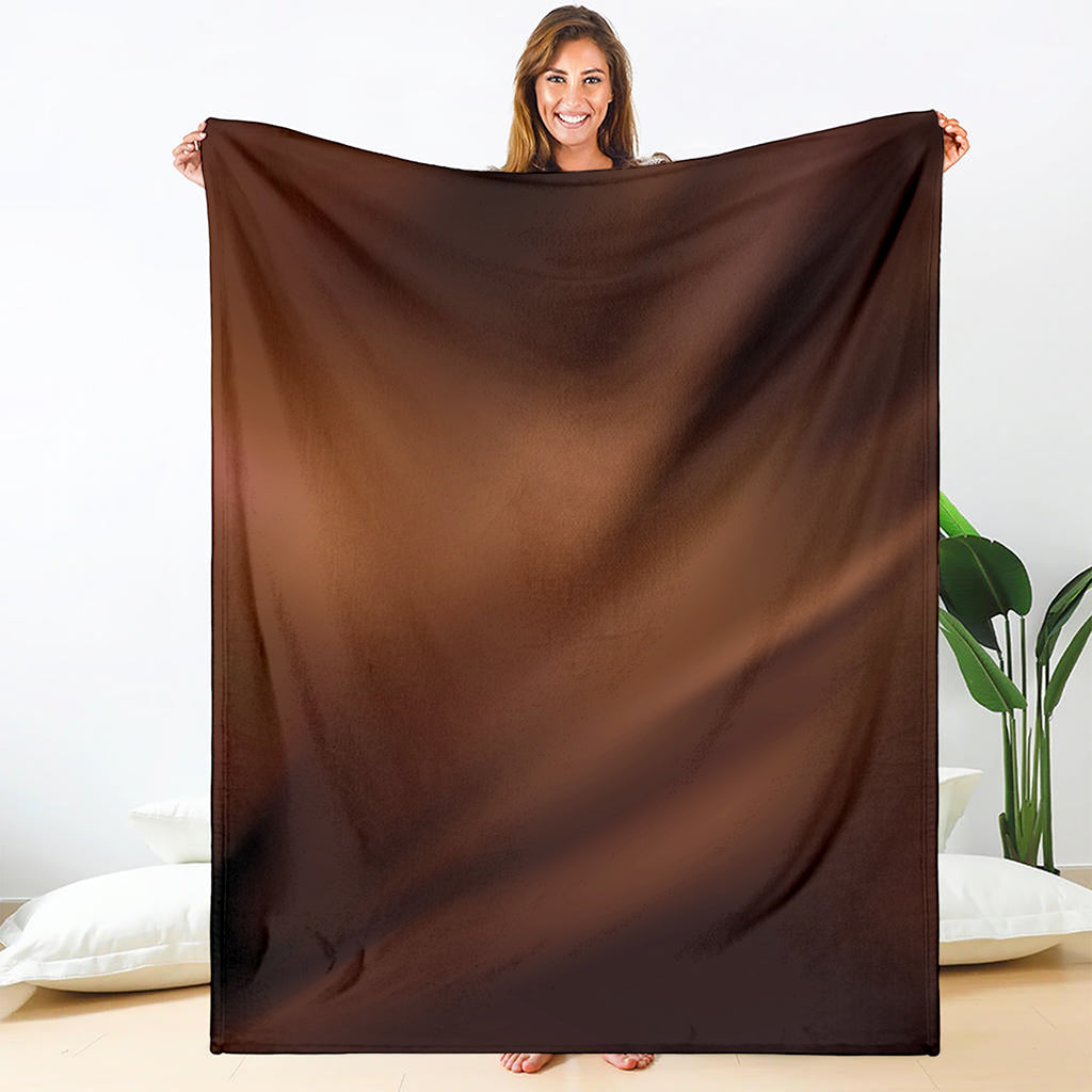 Liquid Chocolate Print Blanket