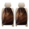 Liquid Chocolate Print Car Seat Organizers