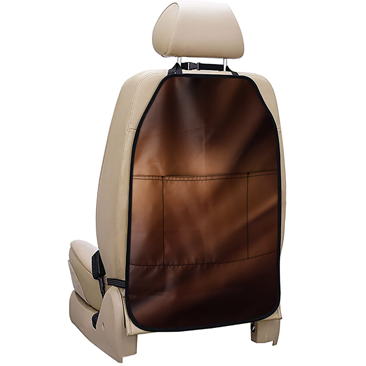 Liquid Chocolate Print Car Seat Organizers