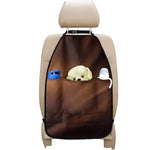 Liquid Chocolate Print Car Seat Organizers