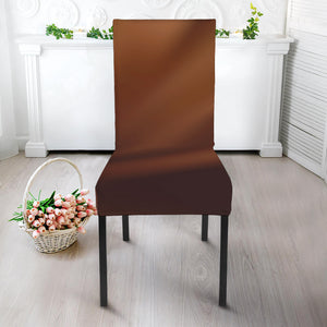 Liquid Chocolate Print Dining Chair Slipcover