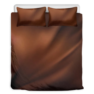 Liquid Chocolate Print Duvet Cover Bedding Set