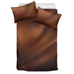 Liquid Chocolate Print Duvet Cover Bedding Set