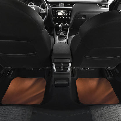 Liquid Chocolate Print Front and Back Car Floor Mats