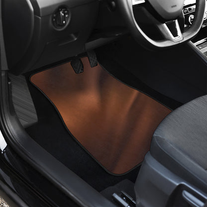 Liquid Chocolate Print Front and Back Car Floor Mats