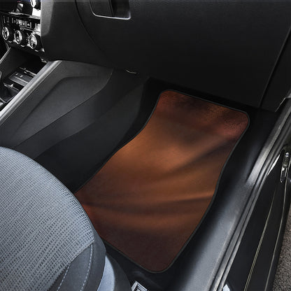 Liquid Chocolate Print Front and Back Car Floor Mats