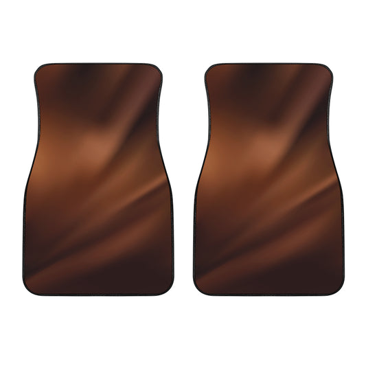 Liquid Chocolate Print Front Car Floor Mats