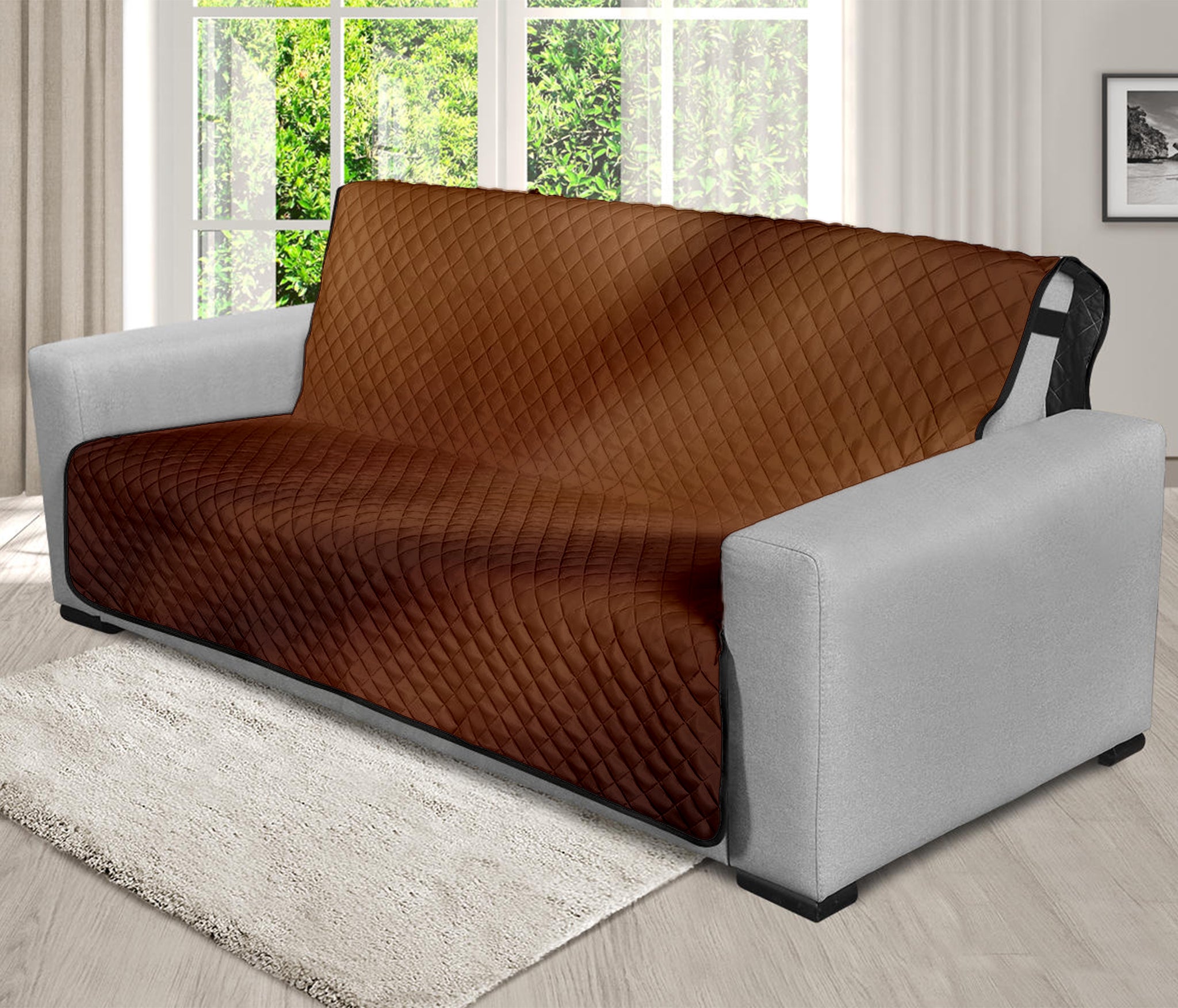 Liquid Chocolate Print Futon Protector