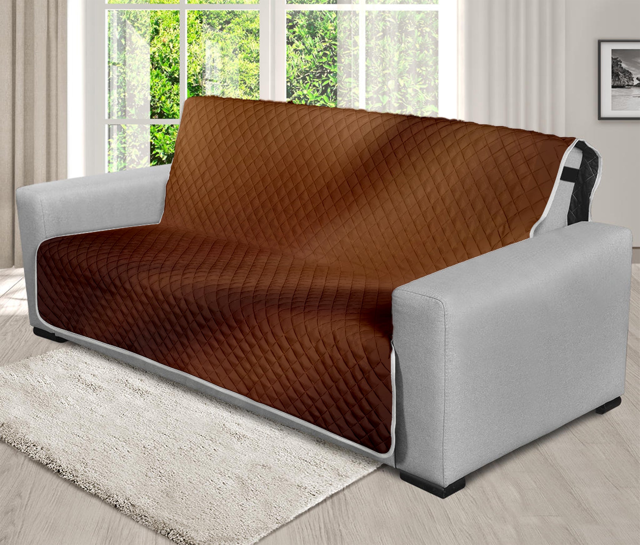 Liquid Chocolate Print Futon Protector