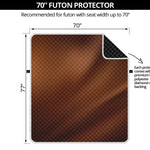 Liquid Chocolate Print Futon Protector