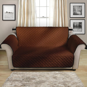 Liquid Chocolate Print Loveseat Protector