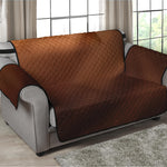 Liquid Chocolate Print Loveseat Protector