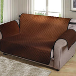 Liquid Chocolate Print Loveseat Protector