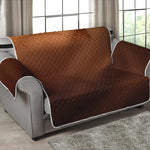 Liquid Chocolate Print Loveseat Protector