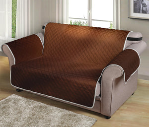 Liquid Chocolate Print Loveseat Protector