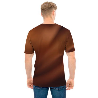 Liquid Chocolate Print Men's T-Shirt