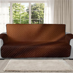 Liquid Chocolate Print Oversized Sofa Protector