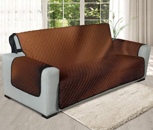 Liquid Chocolate Print Oversized Sofa Protector