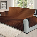 Liquid Chocolate Print Oversized Sofa Protector