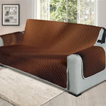 Liquid Chocolate Print Oversized Sofa Protector