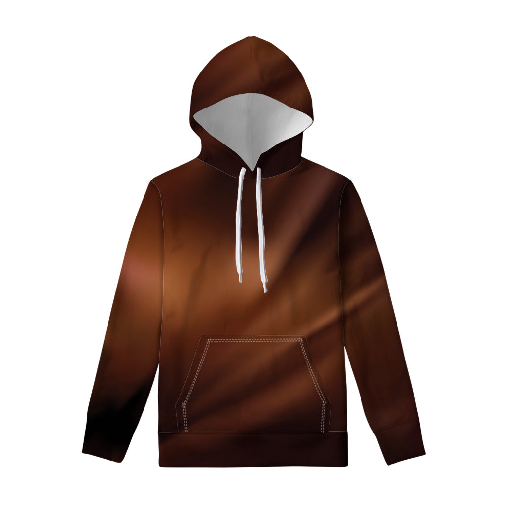 Liquid Chocolate Print Pullover Hoodie