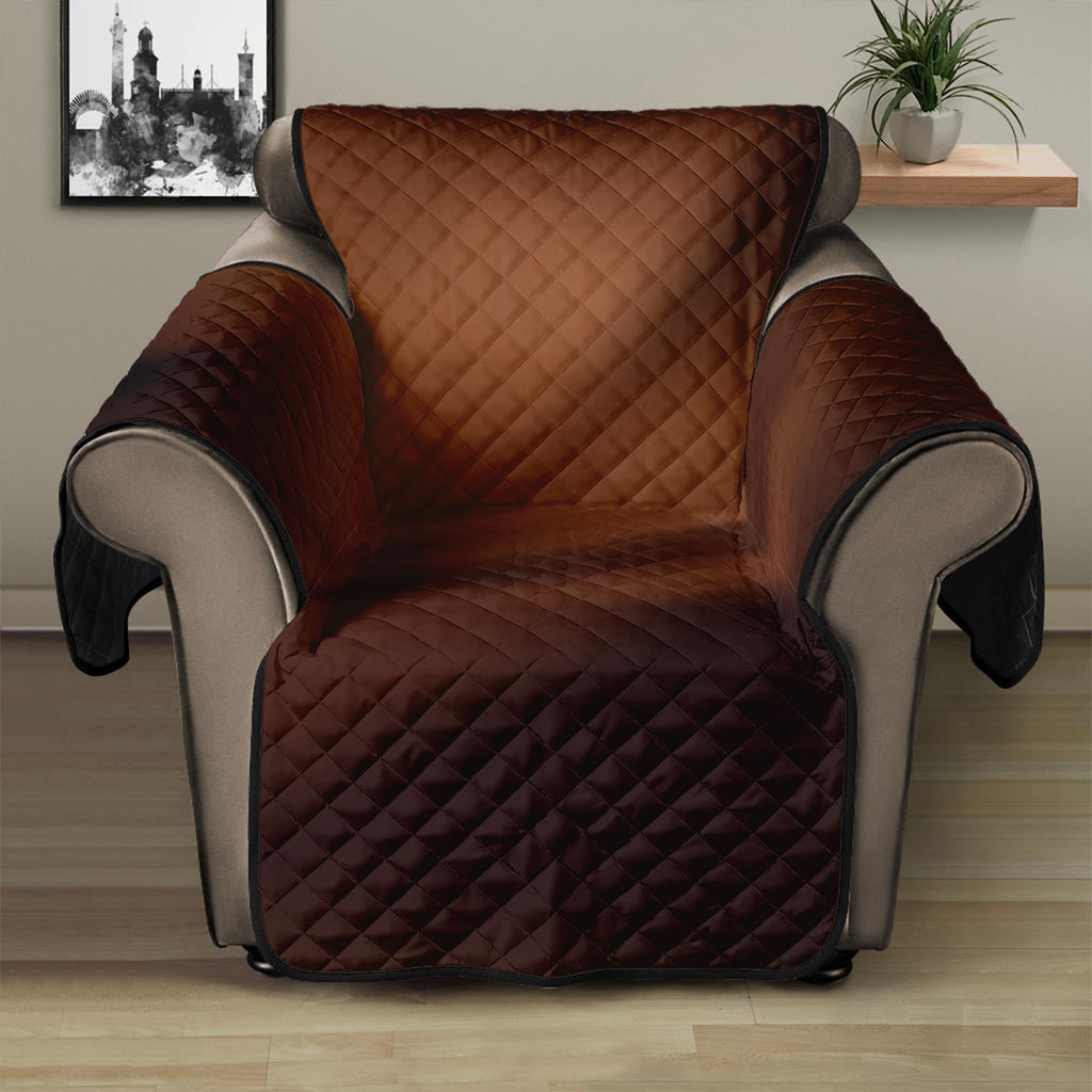 Liquid Chocolate Print Recliner Protector