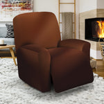 Liquid Chocolate Print Recliner Slipcover