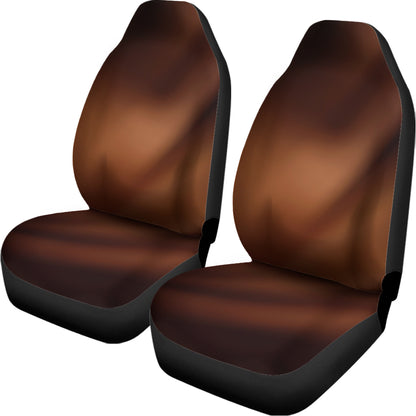Liquid Chocolate Print Universal Fit Car Seat Covers