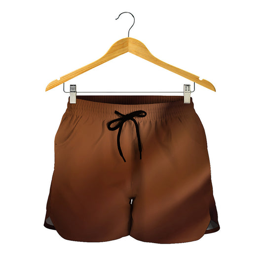 Liquid Chocolate Print Women's Shorts