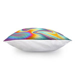 Liquid Holographic Trippy Print Pillow Cover